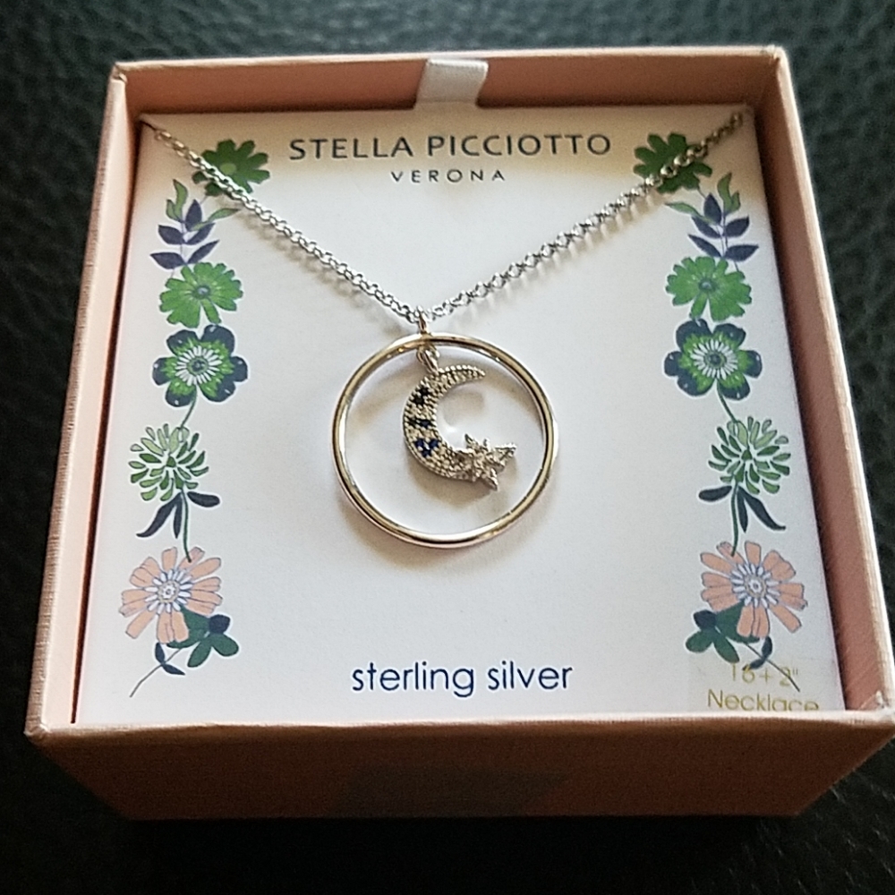 Sterling silver Stella Picciotto necklace- NWOT